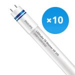 Multipack 10x Philips LED Tube T8 MASTER (HF) Ultra Output 24W 3700lm - 840 Cool White | 150cm - Replaces 58W