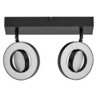 Ledvance LED Decor Spot Saturn Plastic Black 21W 440lm - 830-842-865 CCT