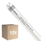 Multipack 10x Philips LED Tube T8 CorePro (UN) High Output 8W 900lm - 865 Daylight | 60cm - Replaces 18W